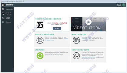 WebSite X5破解版|WebSite X5(网页设计软件)破解版 v14.0.3.1下载 - 3322软件站